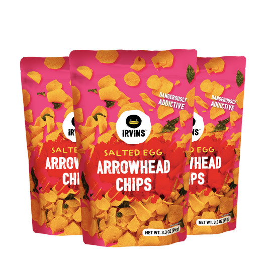 [Bundle of 3] IRVINS Salted Egg Arrowhead Chips (95g) (Online Exclusive)
