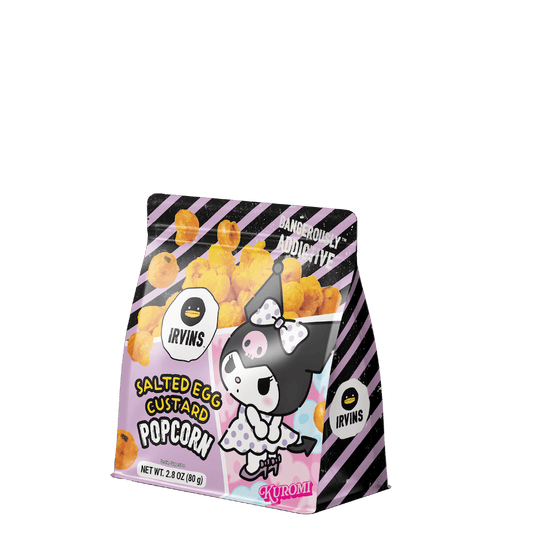 IRVINS x Kuromi Salted Egg Custard Popcorn (80g)