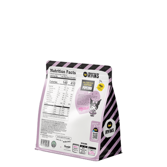 IRVINS | Kuromi Salted Egg Custard Popcorn (80g)