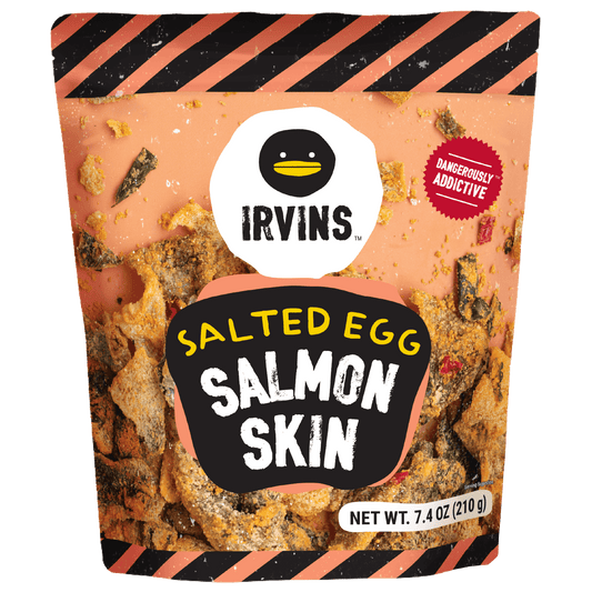 IRVINS Salted Egg Salmon Skin (210g)