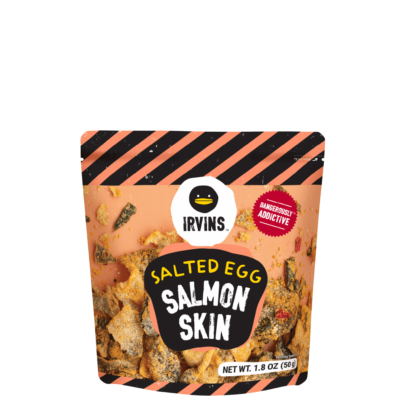 IRVINS Salted Egg Salmon Skin (50g)