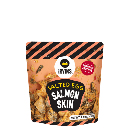 IRVINS Salted Egg Salmon Skin (50g)