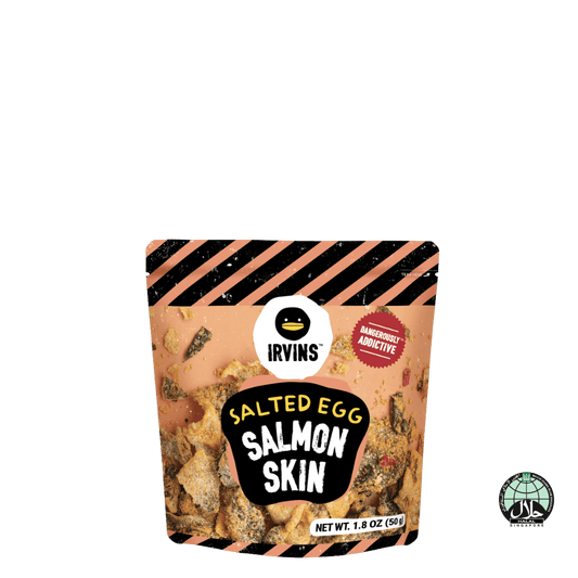 IRVINS Salted Egg Salmon Skin (50g)
