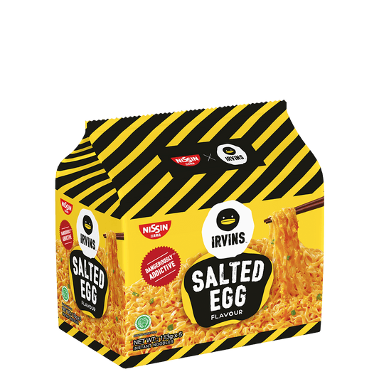 NISSIN x IRVINS Salted Egg Instant Noodle Packet