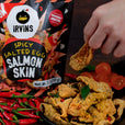 IRVINS Hot Boom Salted Egg Salmon Skin Small (105g)