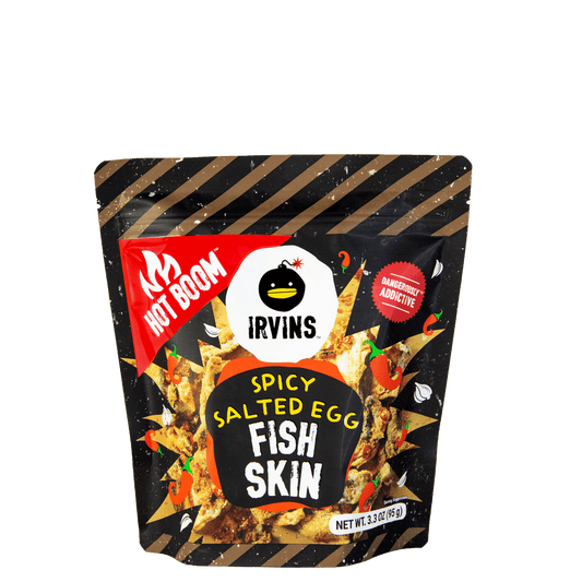 (Subscription Every 4 Weeks) IRVINS Hot Boom Salted Egg Fish Skin Small (95g)