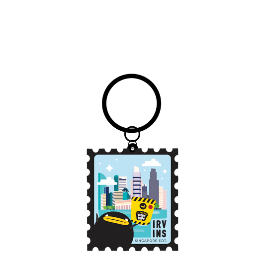 IRVINS Singapore Landscape Keychain