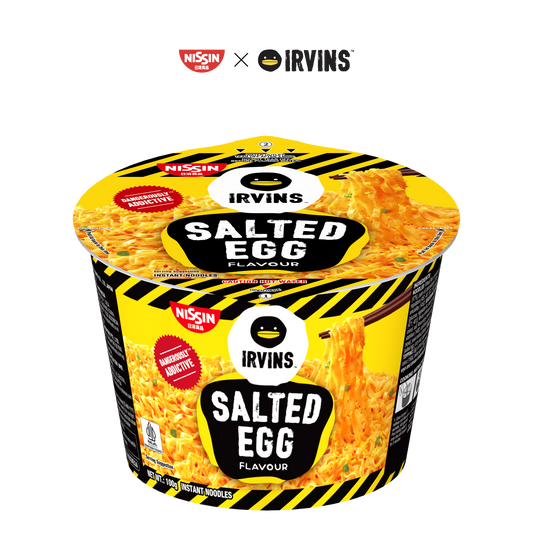 NISSIN x IRVINS Salted Egg Instant Noodle Bowl