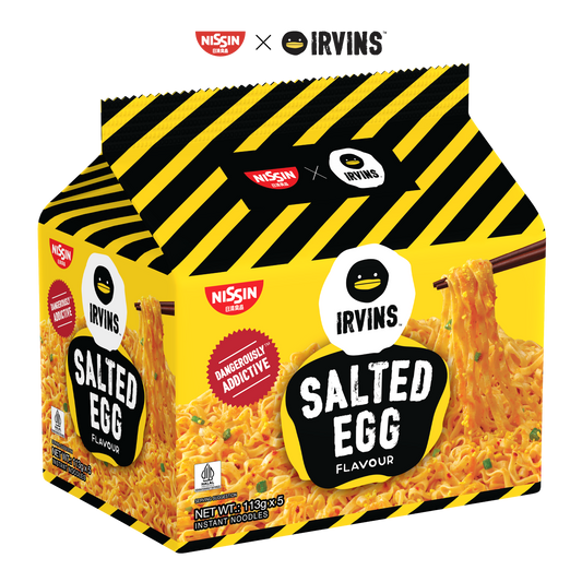 NISSIN x IRVINS Salted Egg Instant Noodle Packet
