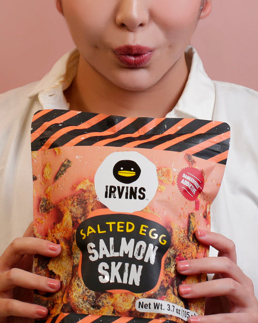 IRVINS Salted Egg Salmon Fish Skin (105g)