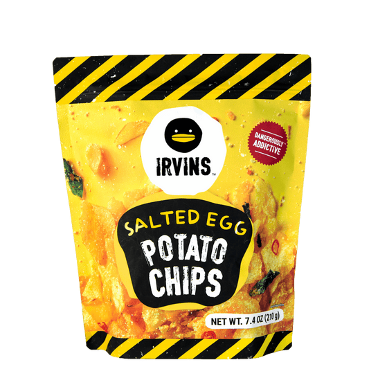 IRVINS Salted Egg Potato Chips (210g)