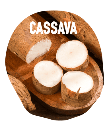 Ingredients: cassava