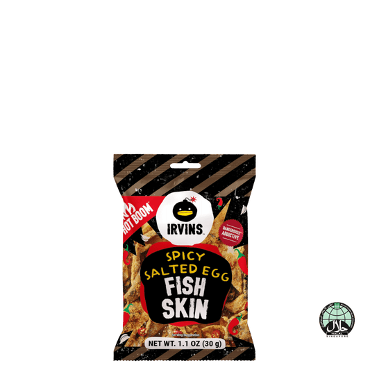 IRVINS Hot Boom Salted Egg Fish Skin (30g)