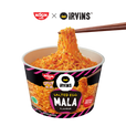 NISSIN x IRVINS Mala Salted Egg Instant Noodle Bowl