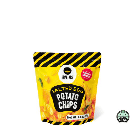 IRVINS Salted Egg Potato Chips (50g)