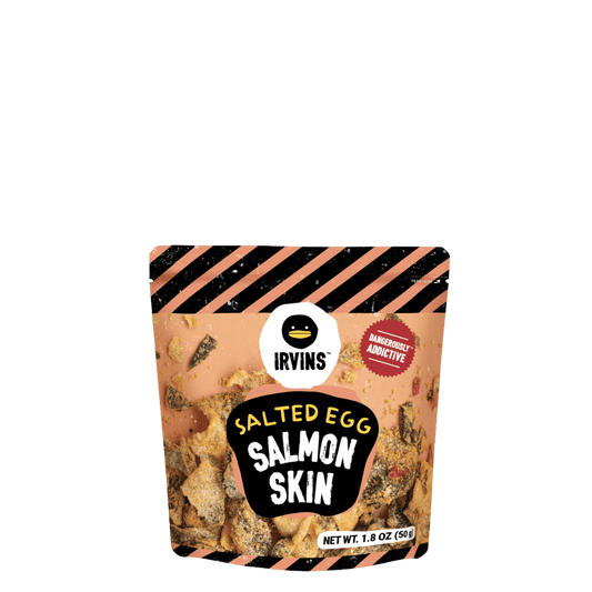 IRVINS Salted Egg Salmon Skin (50g)