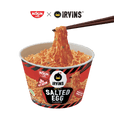 NISSIN x IRVINS Spicy Salted Egg Instant Noodle Bowl