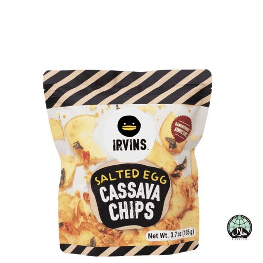 IRVINS Salted Egg Cassava Chips (105g)