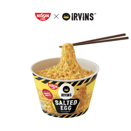 NISSIN x IRVINS Salted Egg Instant Noodle Bowl